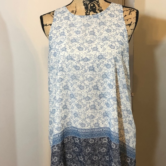 Max Studio Tops - Max Studio Printed Trapeze Blouse